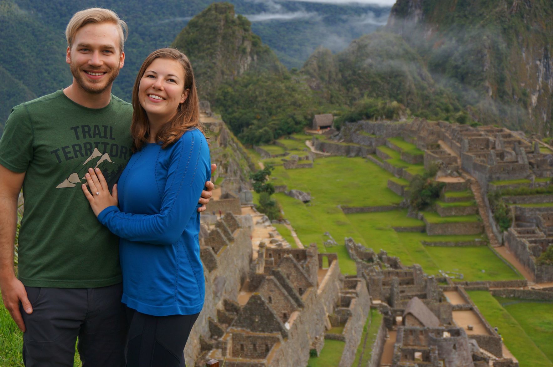 South America trip ends with a marriage proposal!